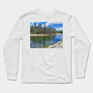 Saco River, White Mountains, New Hampshire, US Long Sleeve T-Shirt